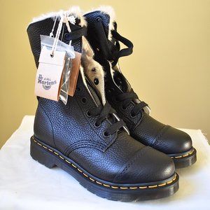 Dr. Martens | Aimilita Faux Fur Lined Leat…